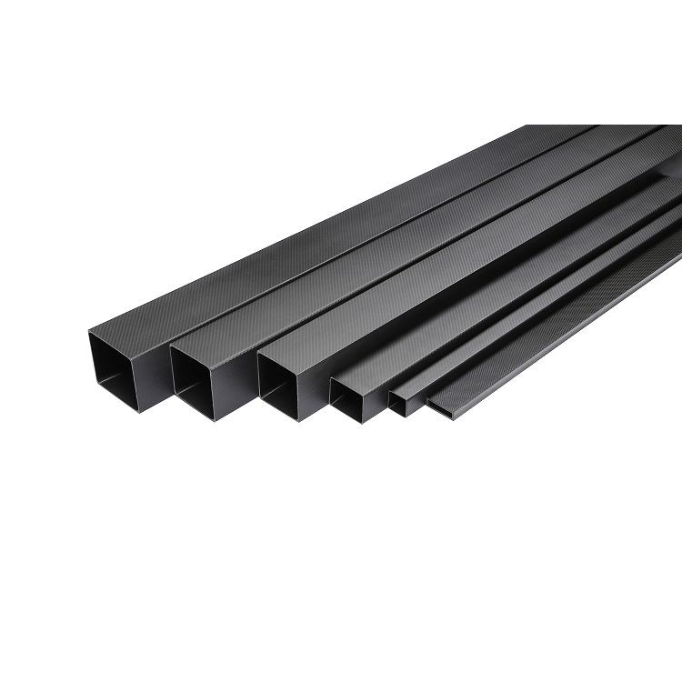 Štvorcová trubica z uhlíkových vlákien
